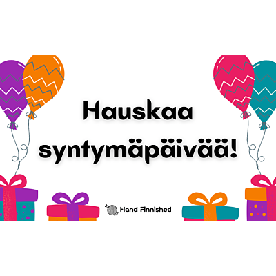 Lahjakortti - Hyvää syntymäpäivää!