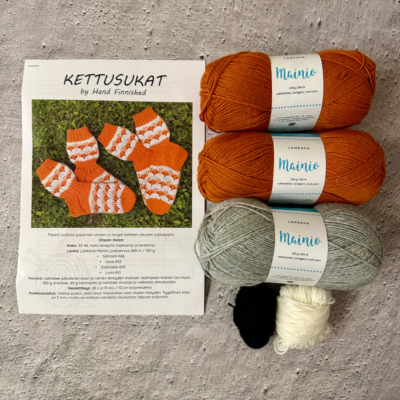 Kettusukat lankaohjepaketti